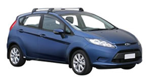 Ford Fiesta roof racks vehicle image